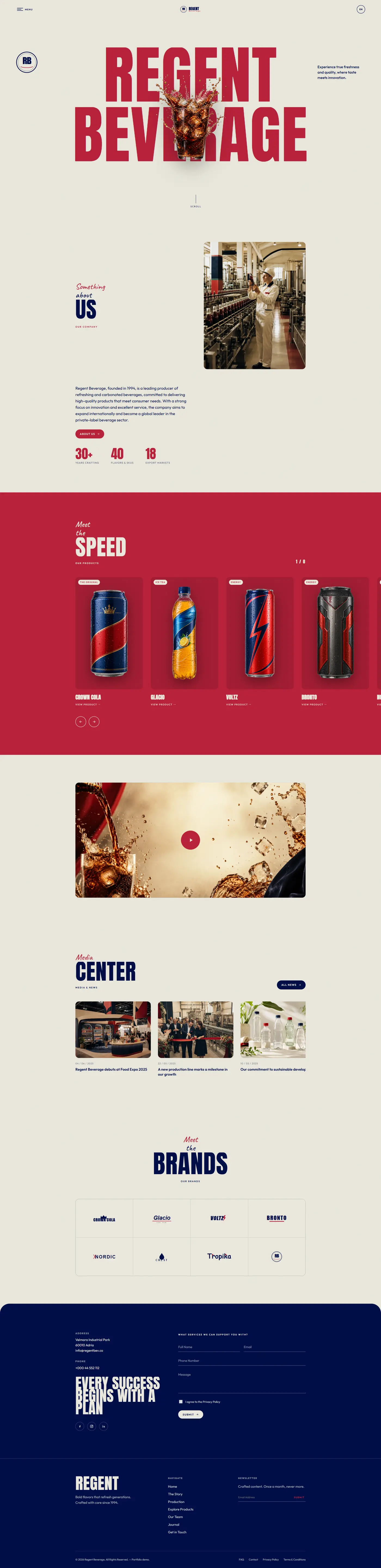 REGENT BEVERAGE